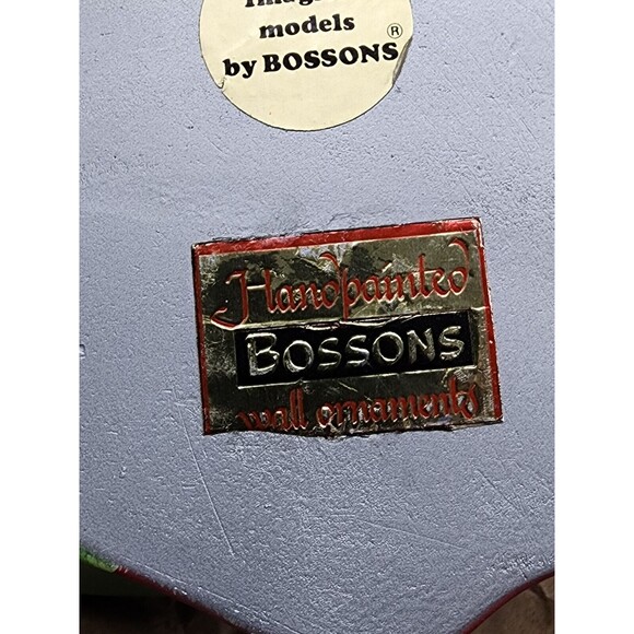 GORGEOUS BOSSONS VTG CHALKWARE HEAD CONGLETON ENGLAND - PUNJABI - Picture 4 of 8